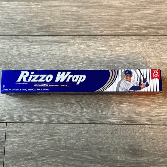 Limited Edition Rizzo Wrap Chicago Cubs 75sq Ft Reynolds Wrap - Picture 1 of 4
